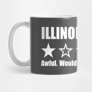 Illinois One Star Review Mug